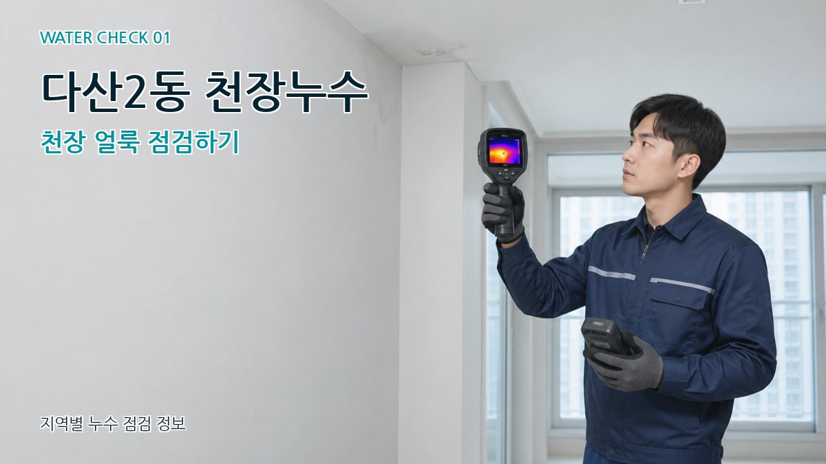 다산2동 아파트누수 누수탐지 이미지
