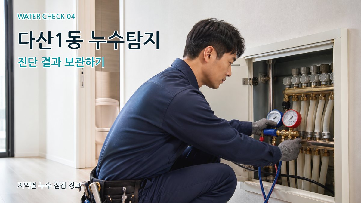 다산1동 누수탐지 누수탐지 이미지
