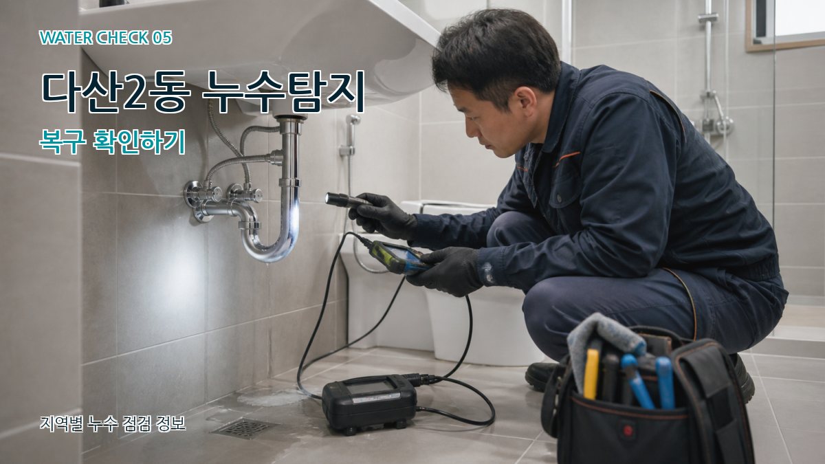 다산2동 누수공사 누수탐지 이미지