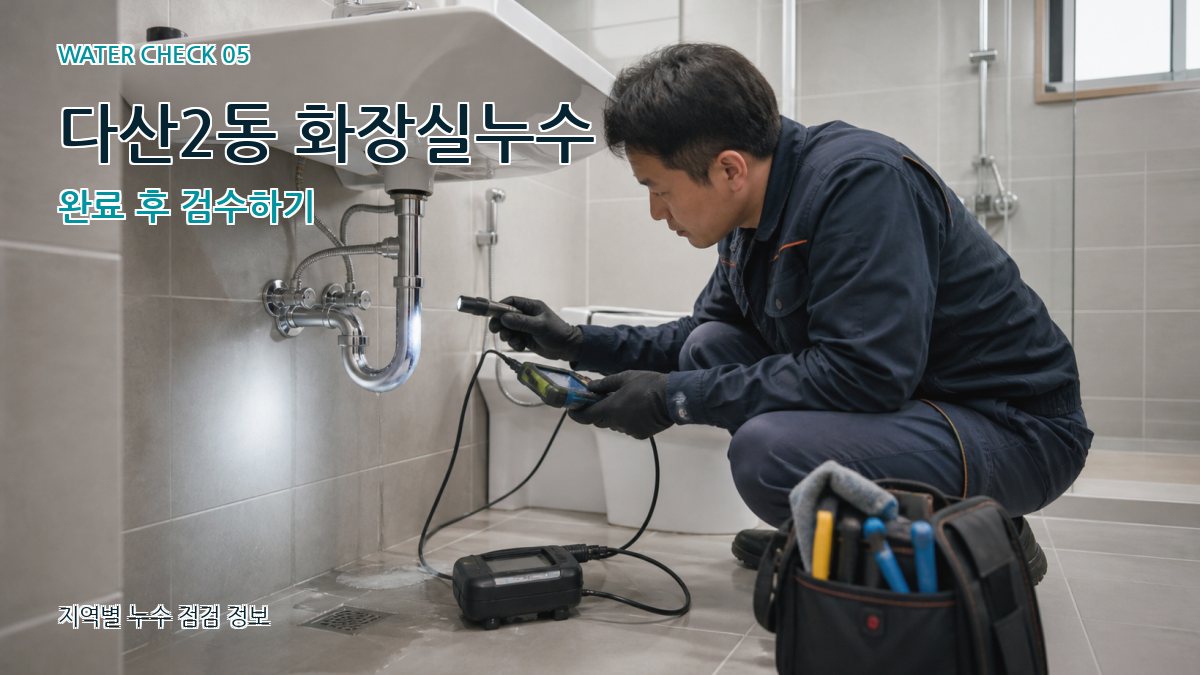 다산2동 누수공사 누수탐지 이미지