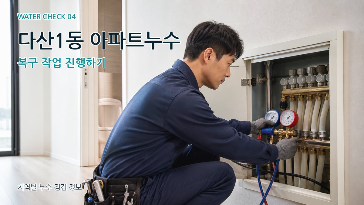 다산1동 누수탐지 누수탐지 이미지