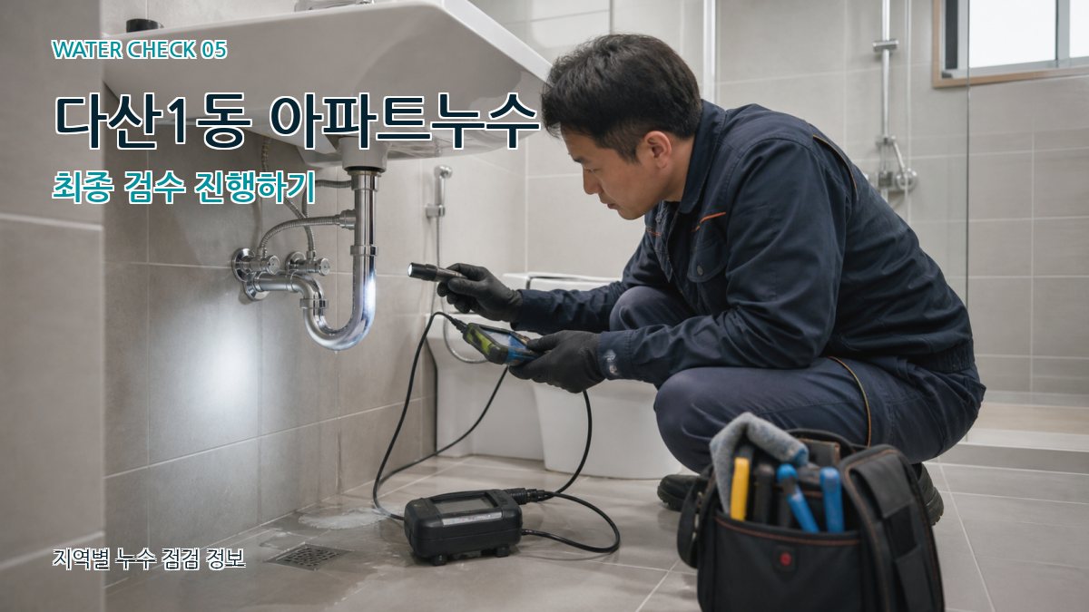 다산1동 누수공사 누수탐지 이미지