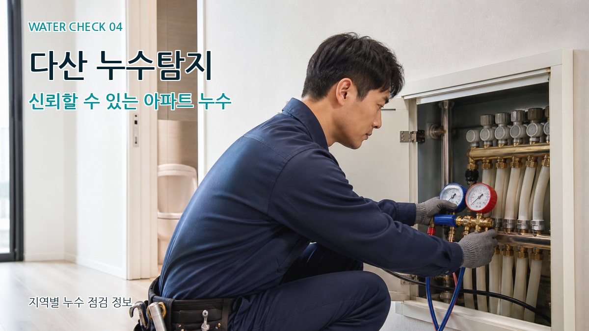 다산1동 누수탐지 누수탐지 이미지